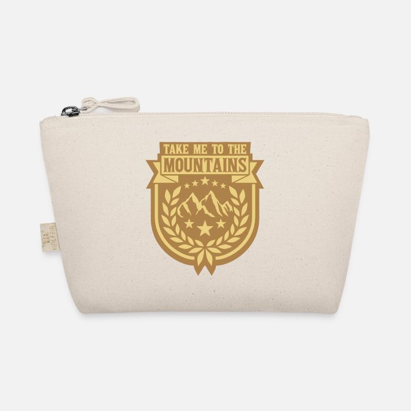 To the mountains quote Organic Pouch