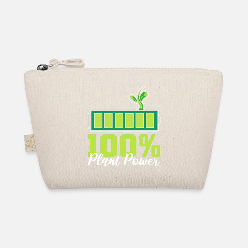 100% Plant Performance Environmental Vegan Gift Organic Pouch