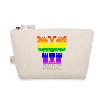 Duisburg Adler Coat of Arms CSD Rainbow Colors Pride - Organic Pouch - nature - Front