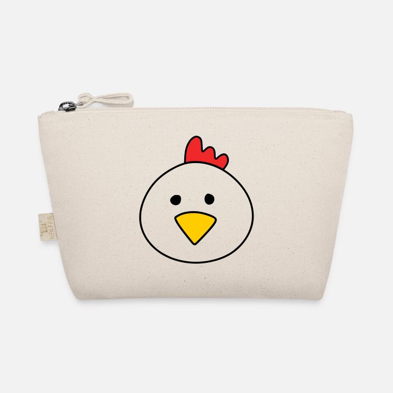 Cute chicken - Bio-Täschchen - Natur