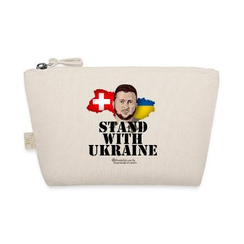 Ukraine Switzerland Supporters Design - Organic Pouch - nature - Front