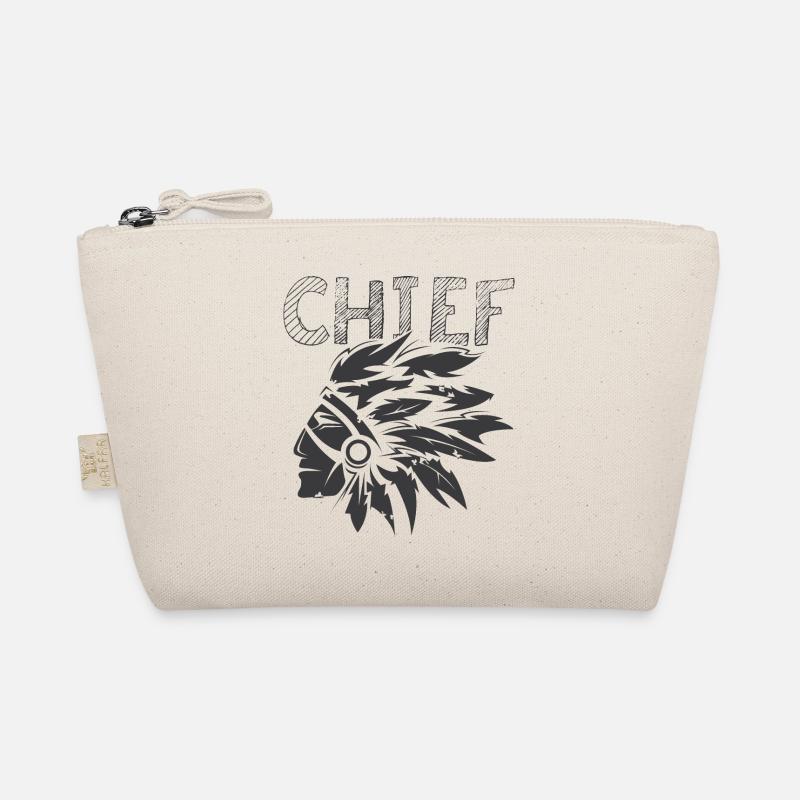 chef chef icône plumes logo icône indienne Trousse biologique