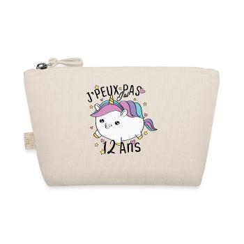 Enfant 12 Ans Fille Anniversaire Cadeau Licorne - Trousse biologique - nature - Devant