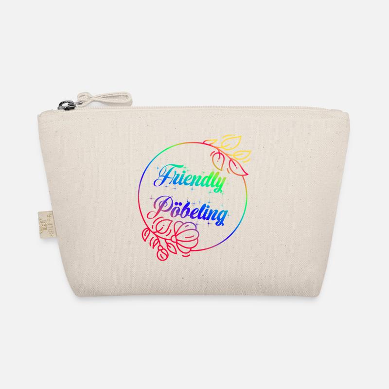 FriendlyPöbeling Rainbow - Bio-Täschchen - Natur