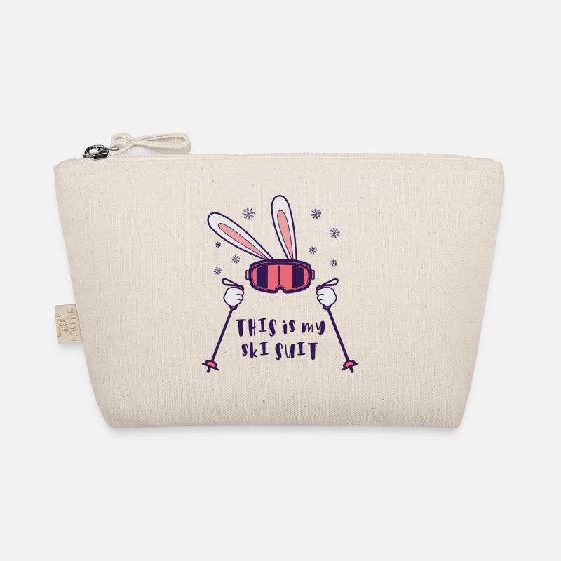 C’est ma combinaison de ski Ski Ski Trousse biologique