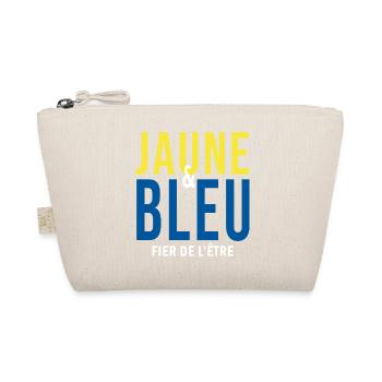 jaune et bleu fier rugby ukraine basket - Trousse biologique - nature - Devant