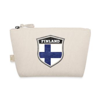 Finnland Schild Logo Emblem - Bio-Täschchen - Natur - Vorne