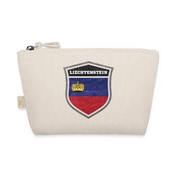Liechtensteiner Schild Logo Emblem - Bio-Täschchen - Natur - Vorne