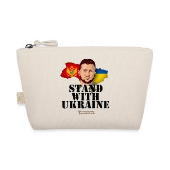 Monténégro Ukraine T-Shirt - Trousse biologique - nature - Devant