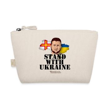 Ukraine Supporters Merch Island Guernesey - Trousse biologique - nature - Devant