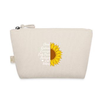 Sunflower of inclusion - Organic Pouch - nature - Front