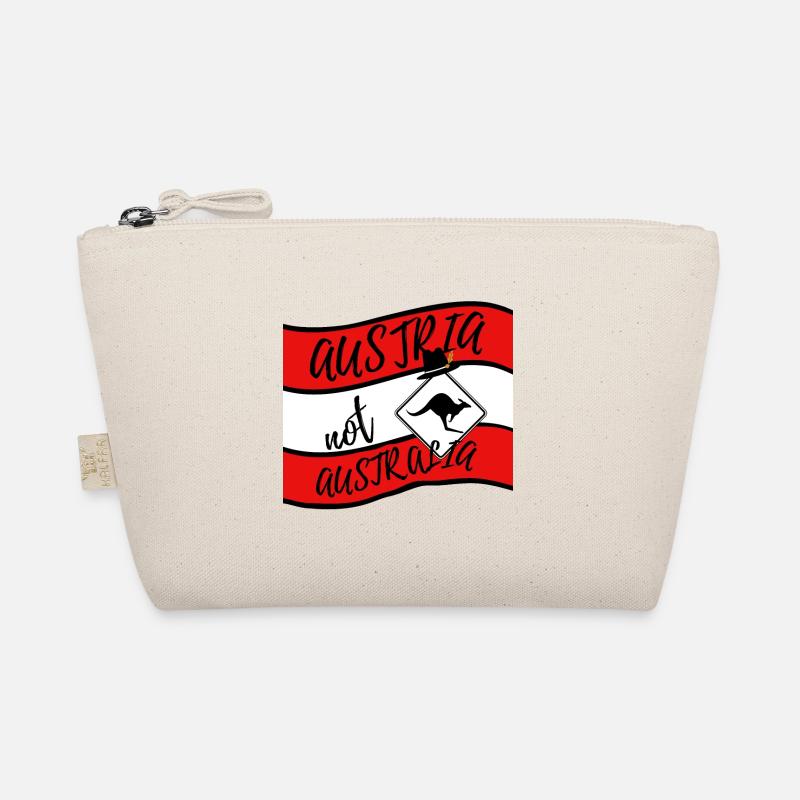 Austria Design -Austria not Australia Saying - Organic Pouch - nature