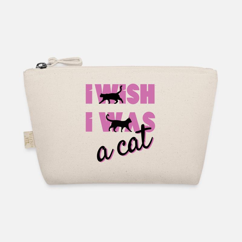 Pfotschafter Design: I wish I was a cat Bio-Täschchen