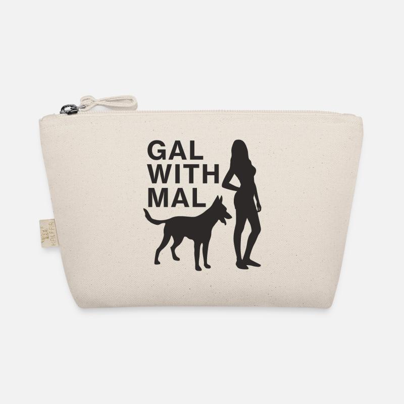 Gal with Mal - Belgian Shepherd Malinois Organic Pouch