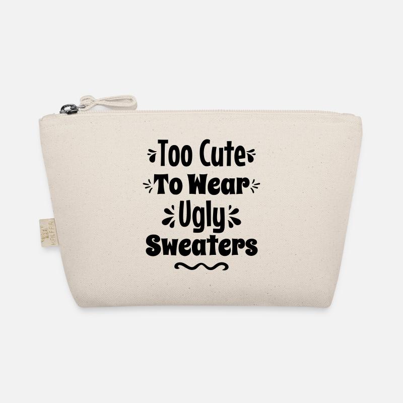 Trop mignon pour porter des pulls moches Trousse biologique