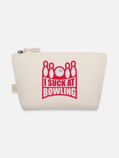 Je suis nul au bowling - Trousse biologique - nature - Devant