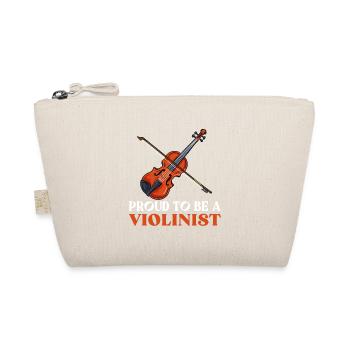 Violinist Violine Instrument Musik Geiger - Bio-Täschchen - Natur - Vorne