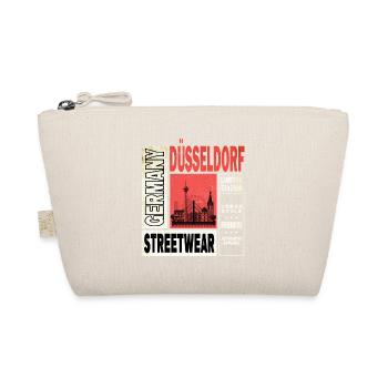Dusseldorf Germany City Skyline Home Love - Organic Pouch - nature - Front