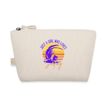 JUSTE UNE FILLE QUI AIME LE SURF - Trousse biologique - nature - Devant