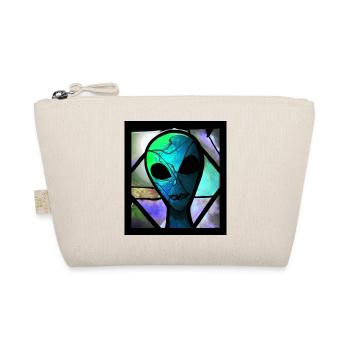 Stained glass alien - Organic Pouch - nature - Front