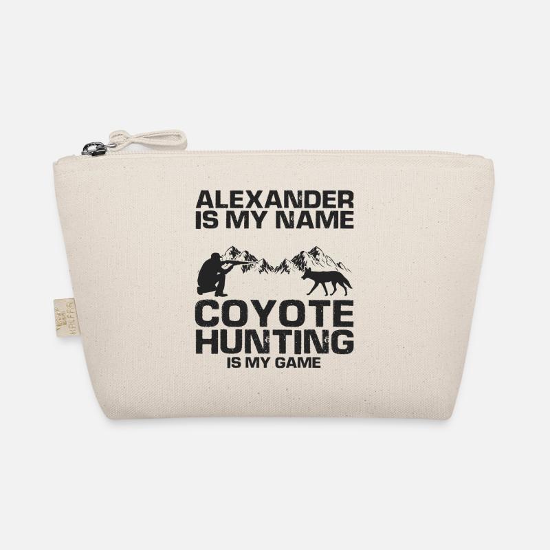 Coyote Hunter Design for Coyote Hunting Organic Pouch