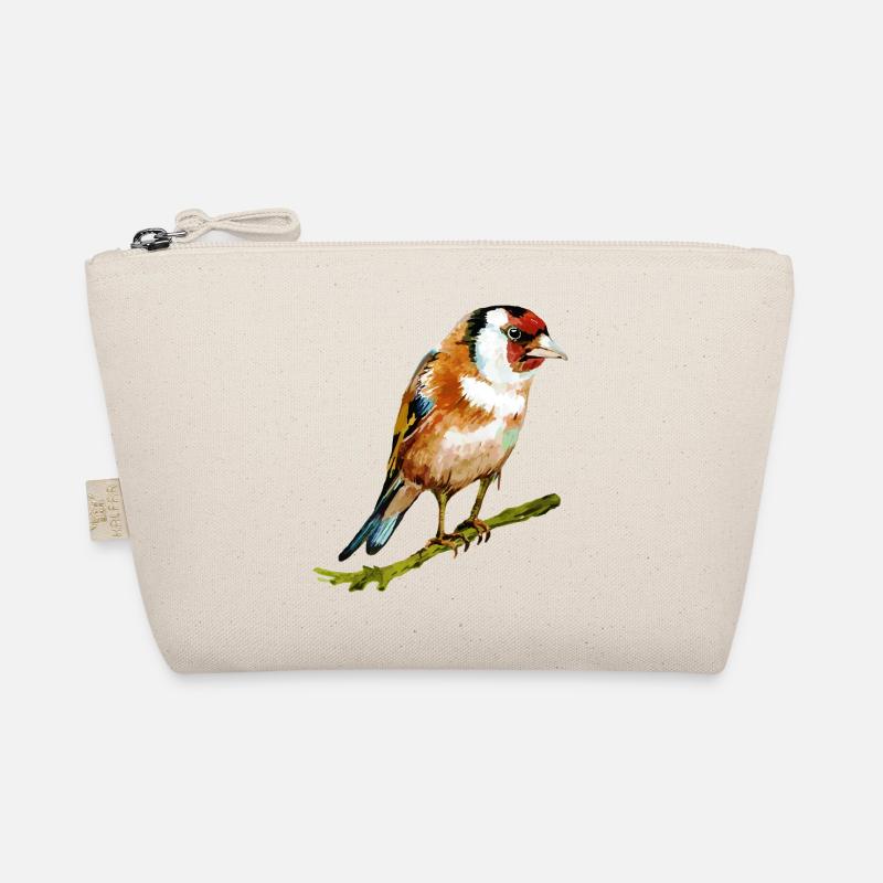 Bunter Vogel Bio-Täschchen