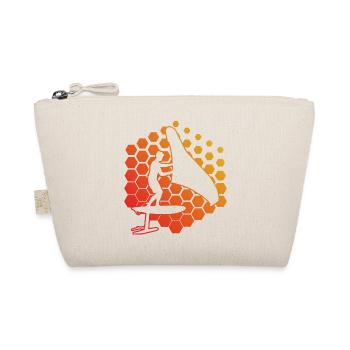 Men's wingsurf hydrofoil Women wingsurfing - Organic Pouch - nature - Front