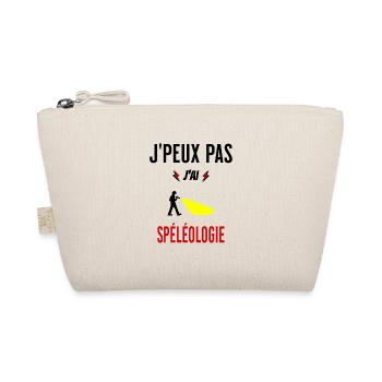 J'peux pas j'ai spéléologie phrase humoristique - Trousse biologique - nature - Devant
