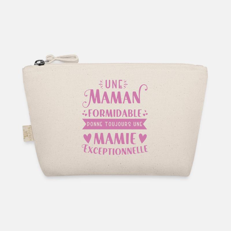 Une maman formidable donne toujours une mamie Trousse biologique