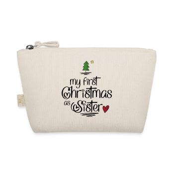 Mon premier Noël en tant que sœur - Trousse biologique - nature - Devant