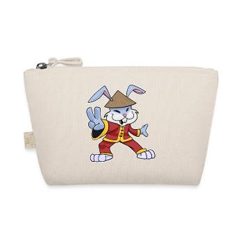 Happy Chinese New Year 2023 I Year Of The Rabbit - Bio-Täschchen - Natur - Vorne