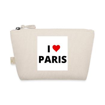 I LOVE PARIS - Trousse biologique - nature - Devant