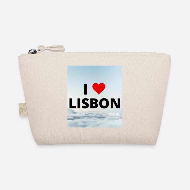 ICH LIEBE LISSABON Bio-Täschchen