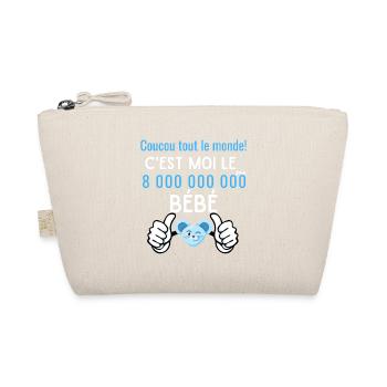 c'est moi le 8 milliard ème bébé garçon né en 2022 - Trousse biologique - nature - Devant