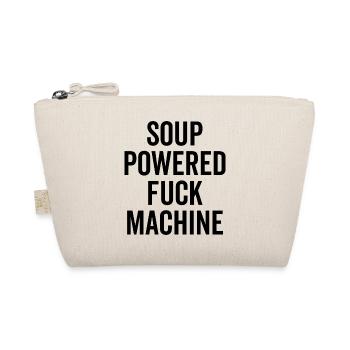 Soup Powered Fuck Machine - Organic Pouch - nature - Front