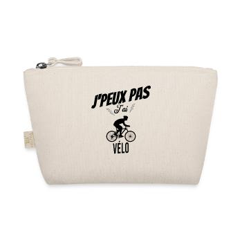 J'peux pas j'ai vélo - Trousse biologique - nature - Devant