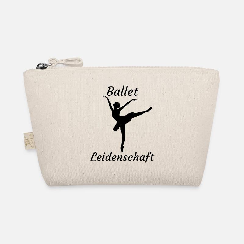 Ballet Leidenschaft, Geschenk für eine Tänzerin. Bio-Täschchen