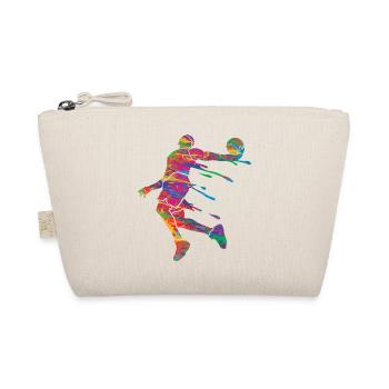 Basketteur Coloré Paint Slam Dunk Sports - Trousse biologique - nature - Devant