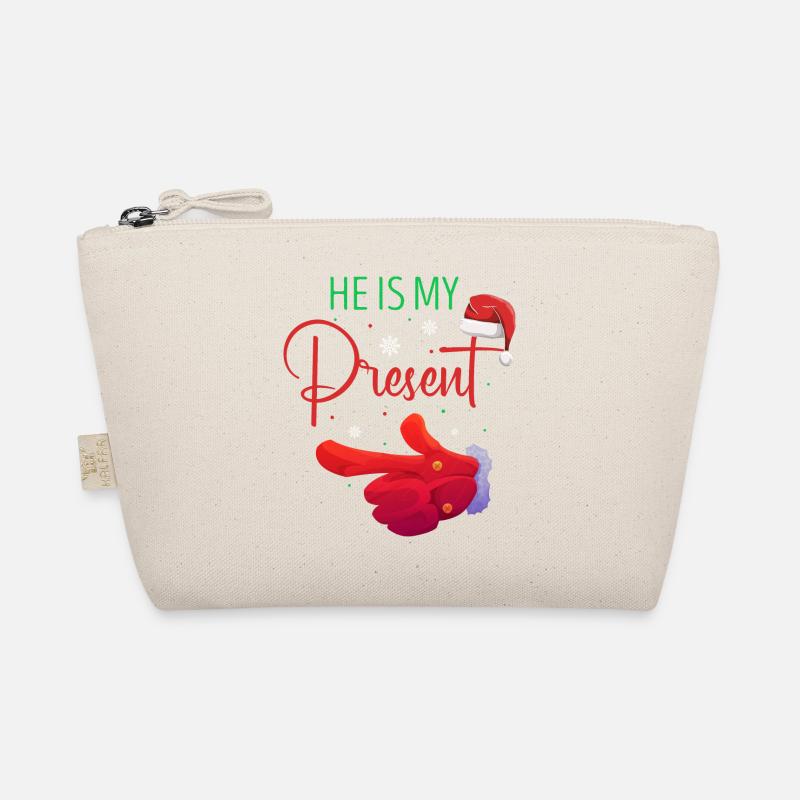 Il est mon mignon design de couples de Noël Trousse biologique