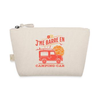 J'me barre en caping-car humour campeur cadeau - Trousse biologique - nature - Devant