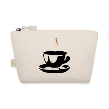 Kaffee Tee Tasse japanisch Cafe Koffein neu 2 - Bio-Täschchen - Natur - Vorne
