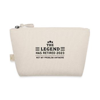 THE LEGEND HAS RETIRED 2023 NOT MY PROBLEM ANYMORE - Organic Pouch - nature - Front
