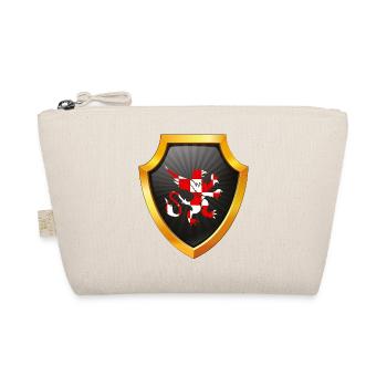 Shield logo esports emblem Sword Crest symbol lion - Organic Pouch - nature - Front