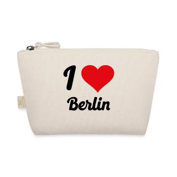 I Love Berlin - Bio-Täschchen - Natur - Vorne