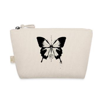 Papillon à la rose - Trousse biologique - nature - Devant