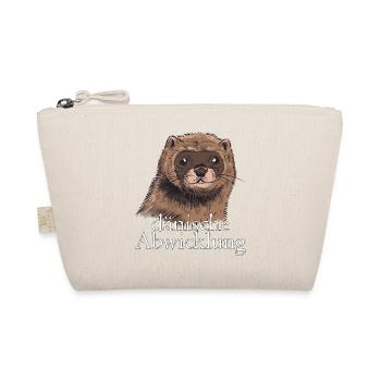 Nerz dänische Abwicklung Geschenk - Bio-Täschchen - Natur - Vorne