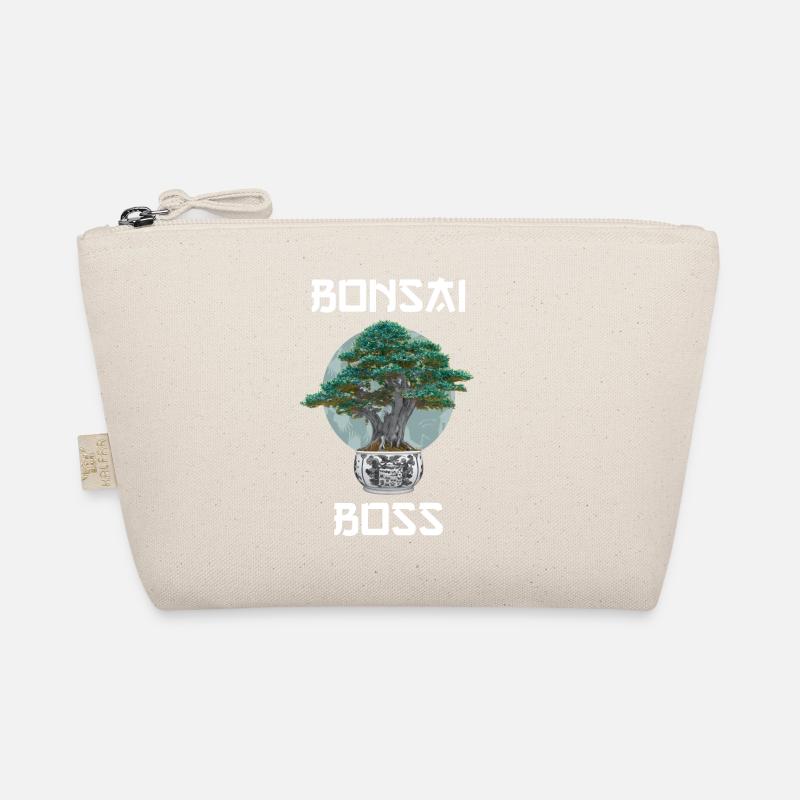 Bonsai Baum Meditation Geschenk Bio-Täschchen