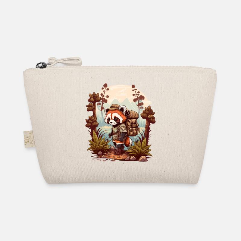 red panda migrates Organic Pouch