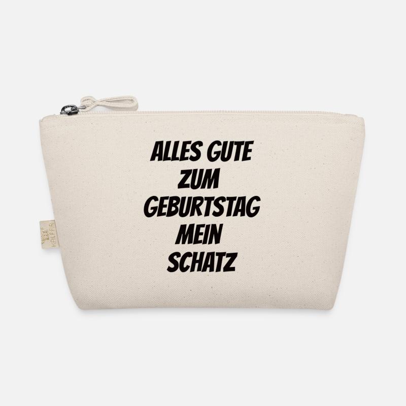 Geburtstags Spruch für eure Liebsten! - Bio-Täschchen - Natur