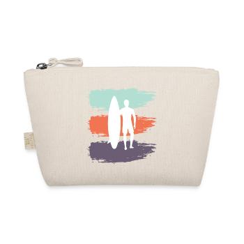 Skateboard SUP Surfing - Organic Pouch - nature - Front